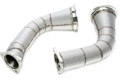 Audi A4 RS4 & A5 RS5 Typ B9 Downpipes (Utan Katalysator) Med Värmeskydd TA Technix
