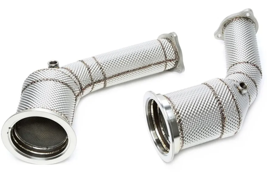 Audi RS4 & RS5 B9 Downpipes (Med Katalysator) Med Värmeskydd TA Technix