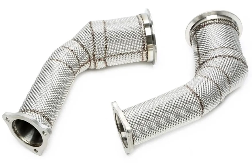Audi RS4 & RS5 B9 Downpipes (Med Katalysator) Med Värmeskydd TA Technix