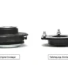 Audi/Seat/Skoda/VW Främre Sänkningstopplagringar 10mm TA-Technix