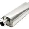 Audi /Seat / VW A3, Leon,Golf IV A3 Typ 8L, / Leon, Typ 1M, / Golf IV, Typ 1J 1996-2005 Bakre ljuddämpare med 2x76mm Runda Utblås TA Technix