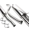 Audi 80 Sedan, 80 Avant 80 Sedan, Typ B4, / 80 Avant, Typ B4 1991 -1994 Rostfritt Sportavgassystem Catback TA Technix