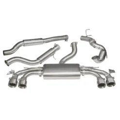 Audi TTS 2.0 TFSI (MK3) (Quattro) Coupe 15- Turboback-sportavgassystem (Med Sportkatalysator & Ljuddämpare) - Valved Cobra Sport