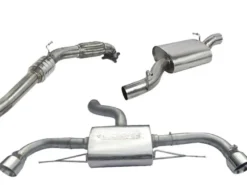 Audi TT 2.0 TFSI (Mk2) ¬†(Quattro) 12- Turboback-sportavgassystem (Med Sportkatalysator & Ljuddämpare) Cobra Sport