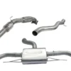 Audi TT 2.0 TFSI (Mk2) ¬†(Quattro) 12- Turboback-sportavgassystem (Med Sportkatalysator & Ej Ljuddämpat) Cobra Sport
