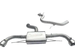 Audi TT 1.8 & 2.0 TFSI (Mk2) (2WD) Dual Exit T/Ps 11- Catback Sportavgassystem Cobra Sport