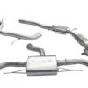 Audi TT 1.8 & 2.0 TFSI (Mk2) (2WD) Dual Exit T/Ps 11- Turboback-sportavgassystem (Med De-Cat) Cobra Sport