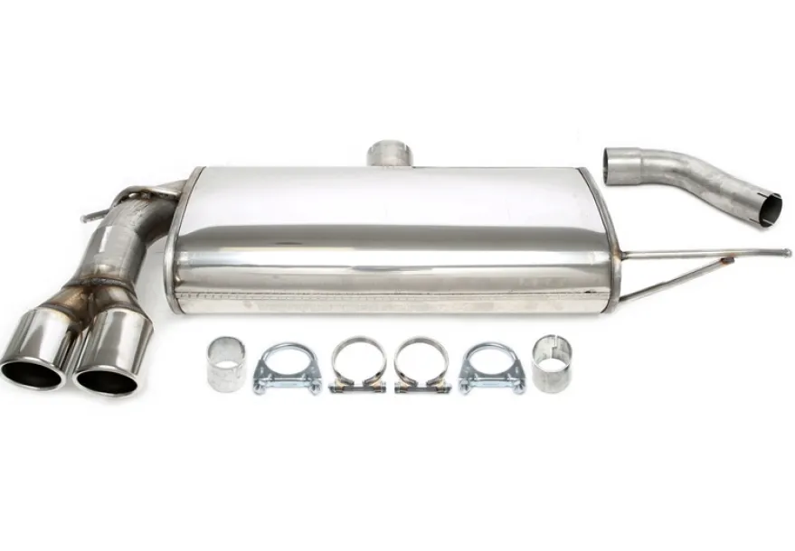 Audi /Volkswagen A3 / Golf V / Golf VI 8P, 1K 2003-2013 Rostfri Bakre Sportljuddämpare TA Technix