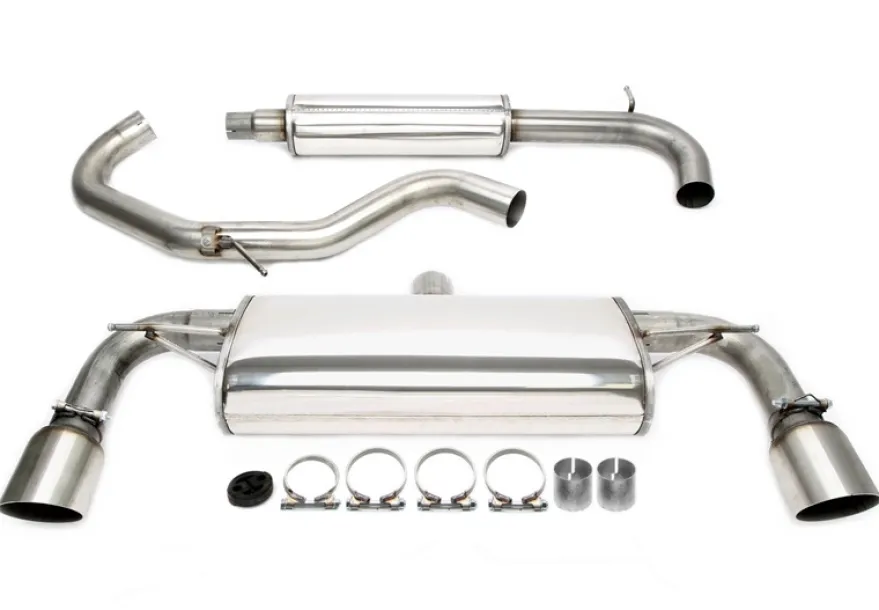 Audi /Volkswagen A3 / Golf V / Golf VI 8P, 1K 2003-2013 Rostfri Bakre Sportljuddämpare TA Technix