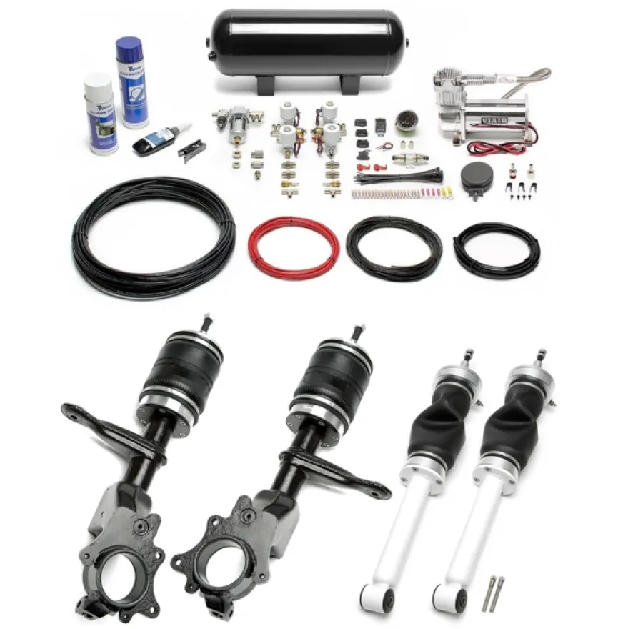 Audi / Volkswagen 80/90 / Coupe / Passat 1978 - 1989 Komplett Luftfjädring Inkl. Manuellt Styrsystem TA Technix