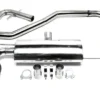 Audi / VW A3, Golf V, Golf Plus A3, Typ 8P, / Golf V, Typ 1K, / Golf Plus, Typ 1KP 2003-2013 Avgassystem Racing Rostfritt Stål TA Technix