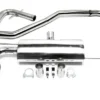 Audi / VW A3, Golf V, Golf Plus A3, Typ 8P, / Golf V, Typ 1K, / Golf Plus, Typ 1KP 2003-2013 Avgassystem Racing Rostfritt Stål TA Technix