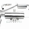 Audi / VW A3, Golf V, Golf Plus A3, Typ 8P, / Golf V, Typ 1K, / Golf Plus, Typ 1KP 2003-2013 Rostfritt Sportavgassystem Catback TA Technix