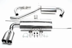 Audi / VW A3, Golf V, Golf Plus A3, Typ 8P, / Golf V, Typ 1K, / Golf Plus, Typ 1KP 2003-2013 Rostfritt Sportavgassystem Catback TA Technix