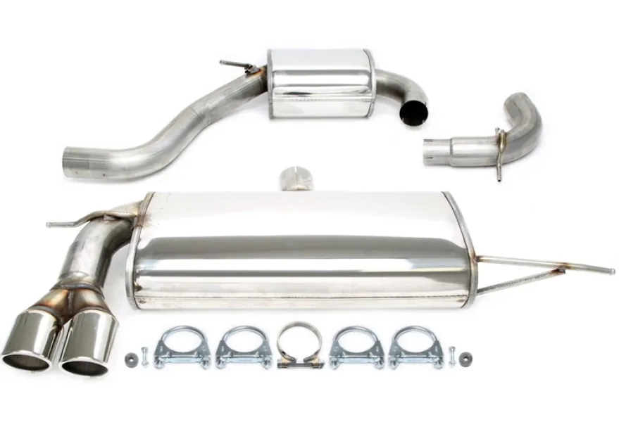 Audi/VW Golf V/VI/A3 1K/5K / 8P 2003-2012 Rostfritt Sportavgassystem Catback TA Technix