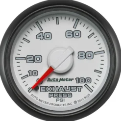 Avgastrycksmätare 52mm 100PSI (Mekanisk) RAM GEN 3 FACTORY MATCH