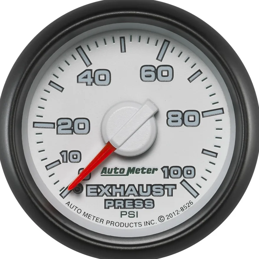 Avgastrycksmätare 52mm 100PSI (Mekanisk) RAM GEN 3 FACTORY MATCH