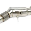 BMW B48 F- & G-Chassi Downpipe 200cells Högflödeskatalysator TA Technix