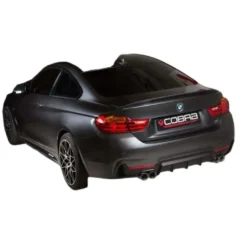BMW 435D (F32/F33/F36) 2013+ 3 Quad Exit M4 Style Sportavgassystem Konvertering Cobra Sport