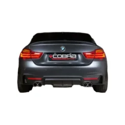 BMW 435D (F32/F33/F36) 2013+ 3 Quad Exit M4 Style Sportavgassystem Konvertering Cobra Sport