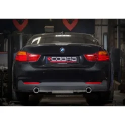 BMW 430D (F32 / F36) (440i Conversion) 13-20 Dual Exit Centre & Bakre Ljuddämpare (Passar M-Sport 440i Panel) Cobra Sport