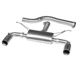 BMW 435D (F32 / F36) (440i Conversion) 13 - Dual Exit Centre & Bakre Ljuddämpare (Passar M-Sport 440i Panel) Cobra Sport