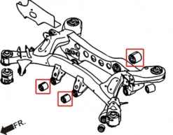 BMW E90-93 06-11 Diff-bussningar (Ej M3) Hardrace