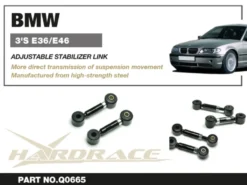 BMW E36 91-98 / E46 97-06 Justerbara Bakre Stab.Stag Hardrace