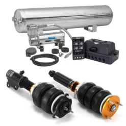 BMW E23 77-87 Komplett Luftfjädring Inkl. Air Lift Performance ALP4 Styrsystem Air Force Suspensions