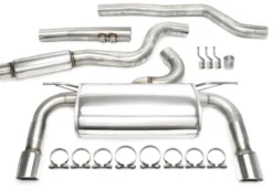 BMW 3er / 4er 3er Sedan, Typ F30 / 3er Touring, F31, / Cabriolet, Typ F32, / Coupe, Typ F33, / Gran Coupe, Typ F36 2011-06.2015 Rostfritt Sportavgassystem Catback TA Technix