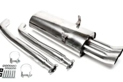 BMW 3er Sedan, 3er Coupe, 3er Cabriolet 3er Serie Sedan, Typ E36, / 3er Serie Coupe, Typ E36, / 3er Serie Cabriolet, Typ E36, 1990-1999 Rostfritt Sportavgassystem Catback TA Technix