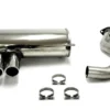 BMW 3er Serie E90/E91 390L+3L+3K 03/2007- Rostfritt Sportavgassystem Catback TA Technix
