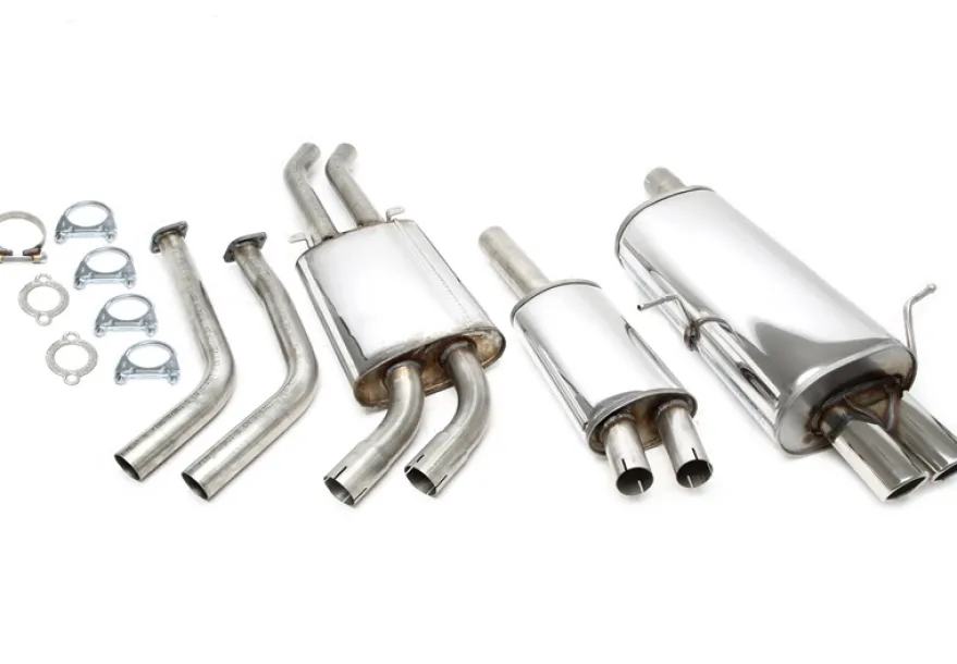 BMW 3er Serie E46 346L+346C+346R 1999 - Rostfritt Sportavgassystem Catback TA Technix