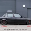 BMW E30 3-serie Touring / Cabriolet 1986-1994 Coilovers Deep TA Technix