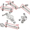 BMW F30 / F20 Bakre Trailing-stag Hardrace