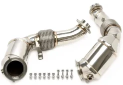 BMW F07/F10/F11 / F12,F13,F14 / F01/F02/F03 / X5 E70 / X6 E71 N63-Motor 2008-2012 Downpipe Utan Katalysator TA Technix