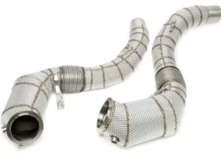 BMW G30 / G11/G12/G14/G15/G16 / X5 G05 / X6 type G06 / X7 G07N63-Motor 2018+ Downpipes Med Katalysatorer TA Technix