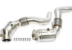 BMW G30 / G11N/G12N / G14/G15/G16 / X5 G05 / X6 G06 / X7 G07 N63B-Motor 2018+ Downpipe Utan Katalysator TA Technix
