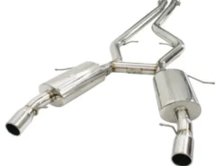 BMW 335i (E90/92) 2007-2010 L6-3.0L (t) N54 MACHForce XP Sportavgassystem Cat-Back SS-304 aFe Power