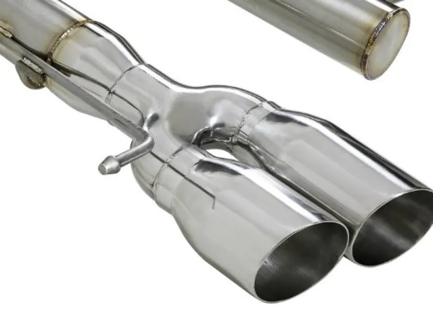 BMW 135i (E82/88) 2008-2013 N54/N55 MACHForce XP 3in. 304 Rostfritt Stål Axle-Back Sportavgassystem Polerade Utblås aFe Power