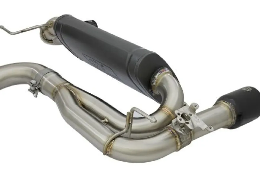 BMW 340i (F30/34) / 440i (F32/33/36) 2016-2020 3.0L (t) B58 MACHForce XP Cat-Back Sportavgassystem aFe Power - Svarta Utblås