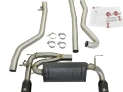 BMW 340i (F30/34) / 440i (F32/33/36) 2016-2020 3.0L (t) B58 MACHForce XP Cat-Back Sportavgassystem aFe Power - Svarta Utblås