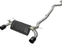 BMW 340i (F30/34) / 440i (F32/33/36) 2016-2020 3.0L (t) B58 MACHForce XP Cat-Back Sportavgassystem aFe Power - Svarta Utblås