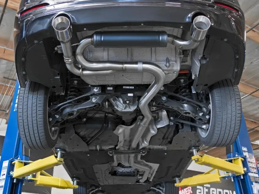 BMW 340i (F30/34) / 440i (F32/33/36) 2016-2020 3.0L (t) B58 MACHForce XP Cat-Back Sportavgassystem aFe Power - Svarta Utblås