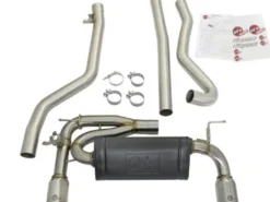 BMW 340i (F30/34) / 440i (F32/33/36) 2016-2020 3.0L (t) B58 MACHForce XP Cat-Back Sportavgassystem aFe Power - Polerade utblås