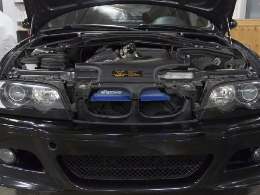 BMW 323i/325i/330i/M3 (E46) 1999-2006 MagnumFORCE Luftstyrning aFe Power - Mattblå