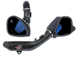 BMW M2 Competition (F87) 2019-2021 / M3 / M4 (F80/82/83) 2015-2020 3.0L (tt) S55 Track Series Steg 2 Kolfiber Insugskit Sportluftfilter Pro 5R aFe Power