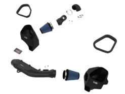 BMW M2 Competition (F87) 2019-2021 / M3 / M4 (F80/82/83) 2015-2020 3.0L (tt) S55 Track Series Steg 2 Kolfiber Insugskit Sportluftfilter Pro 5R aFe Power