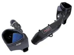 BMW M2 Competition (F87) 2019-2021 / M3 / M4 (F80/82/83) 2015-2020 3.0L (tt) S55 Track Series Steg 2 Kolfiber Insugskit Sportluftfilter Pro 5R aFe Power
