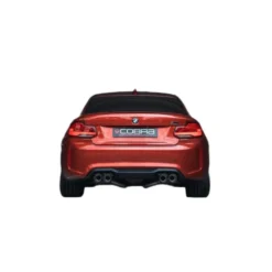 BMW M2 Competition 2018-2022 3 Kolfiber Ljuddämpare Delete Axleback Sportavgassystem Cobra Sport
